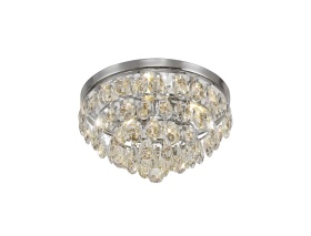 Coniston Crystal Ceiling Lights Diyas Flush Crystal Fittings Coniston Crystal Ceiling Lights Diyas Flush Crystal Fittings